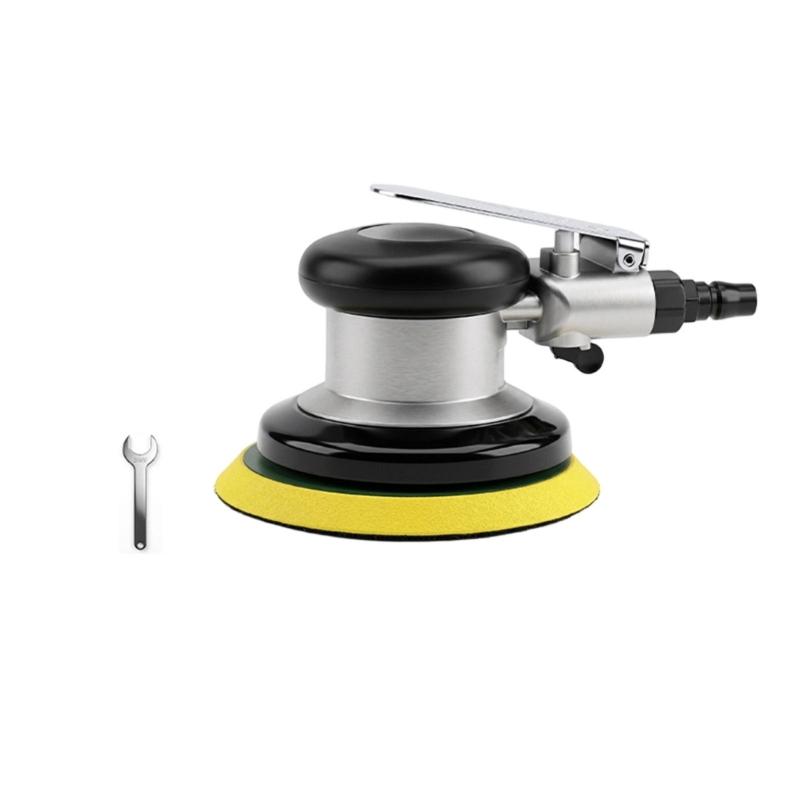 3/4/5/6Inch Pneumatic Air Sander Polisher Tool Orbital Machine Polishing Grinders for Car Paint Care Removal