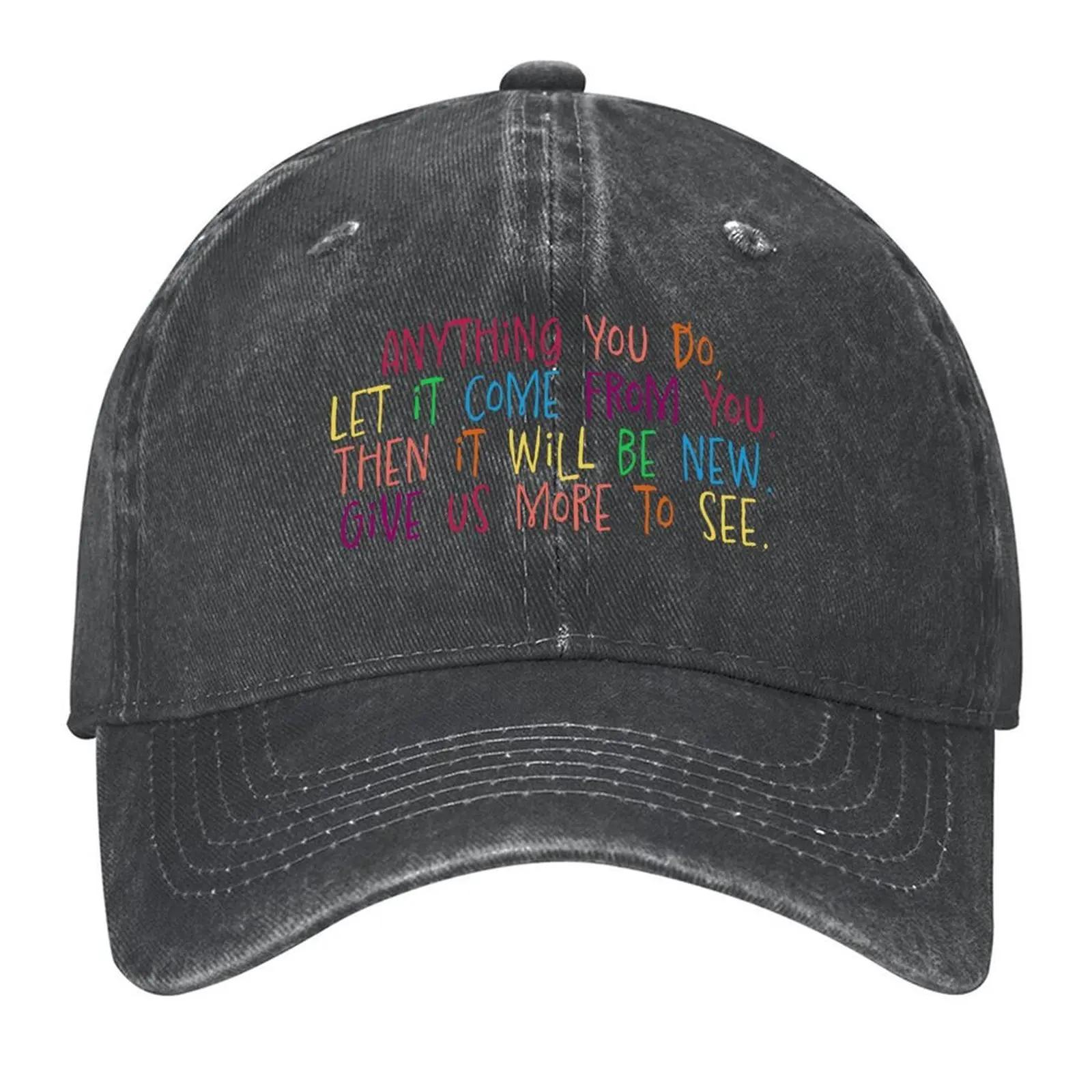 Anything you do Sunday in the park quote Baseball Cap Luxury Brand Beach Snap Back Hat Men s Women s