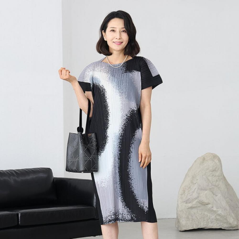 Shiz Madam N2757 Gradation Pleats Kaori Dress