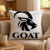 Game Goat Simulator Comedy Cushion Cover Personalized Short Plush Cushion Cover Sofa Pillowcase Bedroom Home Decor Gift