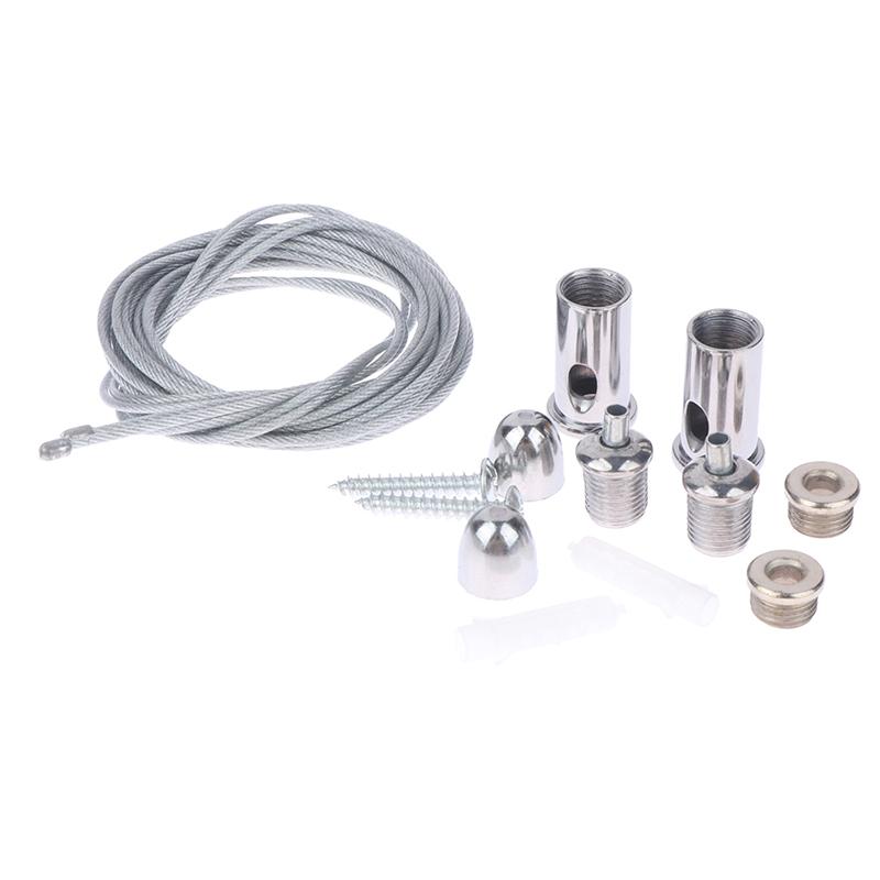 2 Wires/Set 1.5M Steel Cable For Lifting Panel Light Can Be Used Without Ceiling