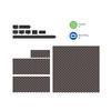 Game Console Dust Plug for Xbox Series X Dust Proof Mesh Filter Jack Stopper Kit Silicone Dustproof Plug Game Host Accessories
