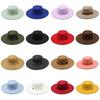Wool Felt Bowler Hat For Men Women With Wide Brim Sun Protection And Breathability