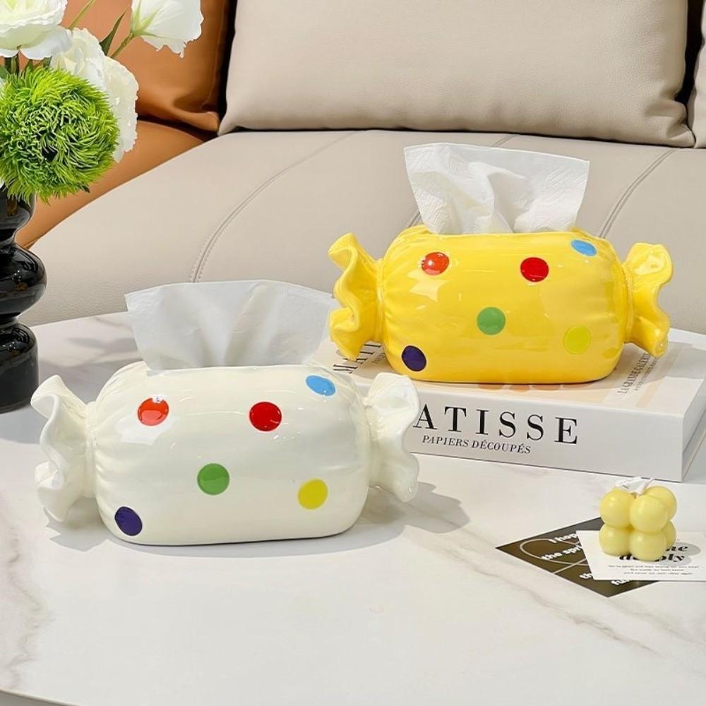 Modern Napkin Holder Decorative Tissue Storage Storage Box Candy Tissue Box Living Room