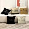 Merk M-Moet C-Chandon Kussen Anime Kussen Bank Bed Hoofdkussenhoes Kussenhoes 45x45 cm Mode
