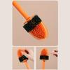 Toilet Brush Lavatory Brush Carrot Toilet Brush Holder Set No Drill Innovative Durable Bathroom Cleaning Brush