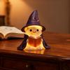 1/2 Stück Bezauberndes Zauberer Geist Nachtlicht Halloween Lese Buch Geist LED Lampe Heim Schlafzimmer Kinderzimmer Dekoration Buchliebhaber Geschenk