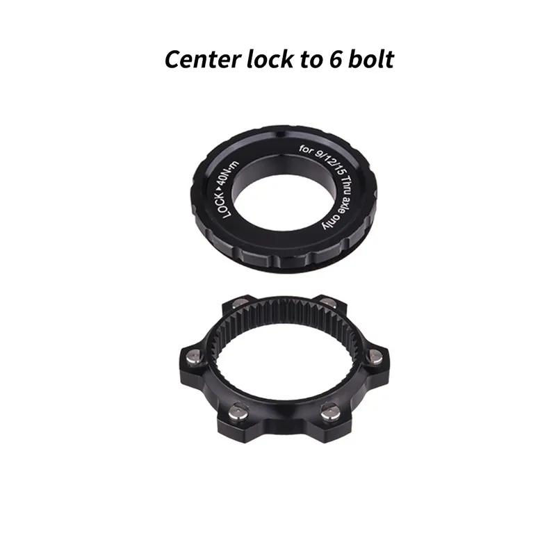 ZTTO Bicycle Hub Center lock To 6 Bolt  Adapter Disc Brake Boost Hub Spacer 15x100 to 15x110mm 12X142 To 12x148mm Thru axle