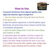 Engine Coils Tester T100, Comprehensive Car Ignition Systems Diagnostic Device Battery Voltage Checking for Professional