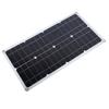 100W Solar Panel Kit IP67 Waterproof with DC 12V 24V 20A Controller Portable Solar Panel for RV