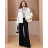 ET BOITE Women's Casual Hooded Cropped Jacket