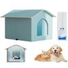 Cat Cooling House Enclosed Pet Shelter ChewResistant Ice Nesting Dog Cat Cool Hideout Portable Sleeping Cave AllSeason Retreat