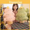Christmas Plush Tree Toy Pillow Plant Stuffed Doll Bedroom Decorations Gift