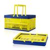 Foldable Plastic Shopping & Storage Basket for Market, Picnic, & Home