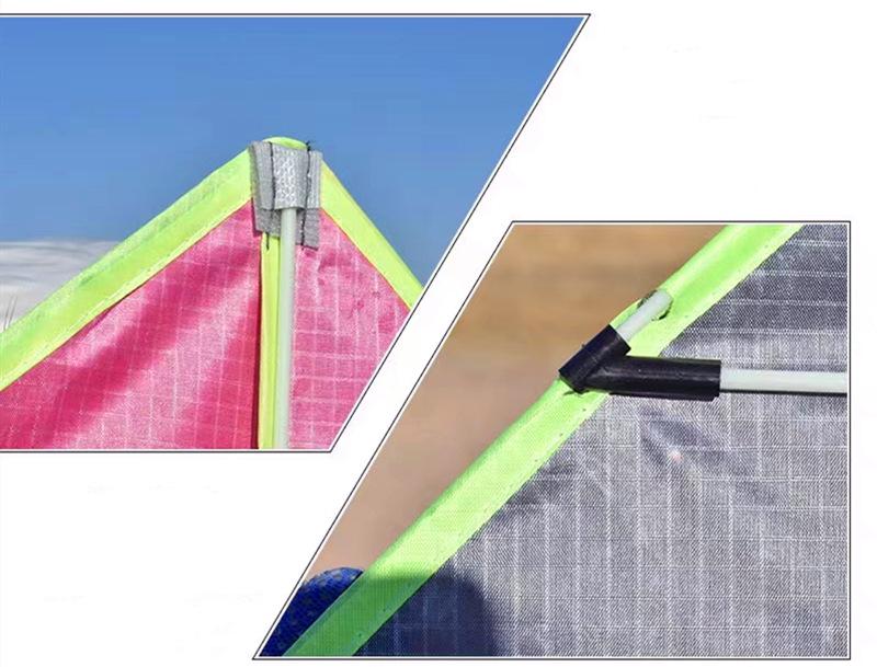 Fairy Style Large Triangle Kite for Adults and Children - Easy to Fly