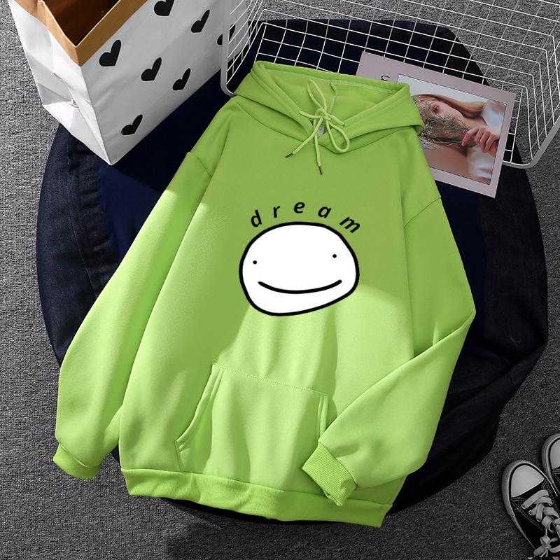 2022 Europäisch-Amerikanisches Lockeres Baumwoll-Sweatshirt für Damen für Frühling/Herbst