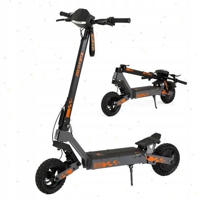KuKirin G2 - Electric Scooter - 10-inch Tires - 800 W Motor - 48 V 15.6Ah Battery, 55 Km Range - Touchscreen.