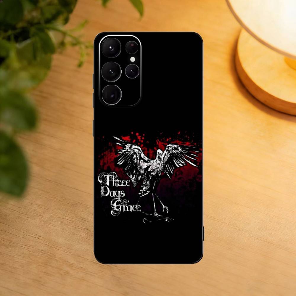 

TDG Rock Band T-Three Days Grace Phone Case For Samsung S25,S24,S21,S22,S23,S30,Ultra,S20,Plus,Fe,Lite Black Shell Samsung S23ULTRA5G