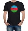 Mens Azerbaijan Football Supporter T-Shirt World Cup Euros Copa America Country