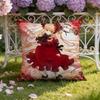 Anime R-Rozen M-Maiden Cushion Cover Home & Car Dual-Scene Pillow Cover: Reversible for Premium Comfort