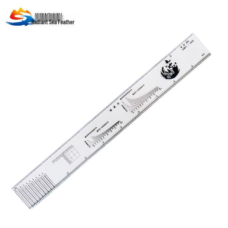 5-in-1 Precision Tactical Navigation Ruler