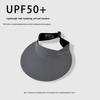 Women's Seamless Foldable Anti-UV Topless Sun Hat for Summer Sports