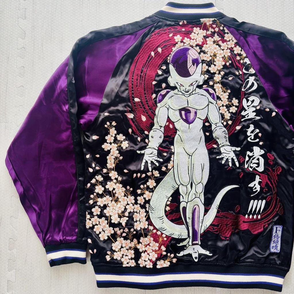 [USED] Super rare Karakuridama x DRAGONBALL Z Frieza reversible sukajan jacket