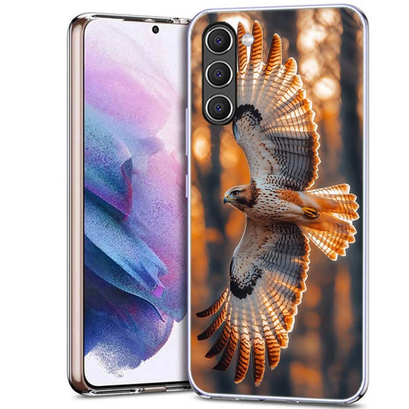 Soaring Eagle Hunting Phone Case for Samsung A54 A14 A24 A34 A17 A37 A57 A55 A35 A25 A15 A13 A23 A33 A53 A07 A05S A04S A03 A73 G