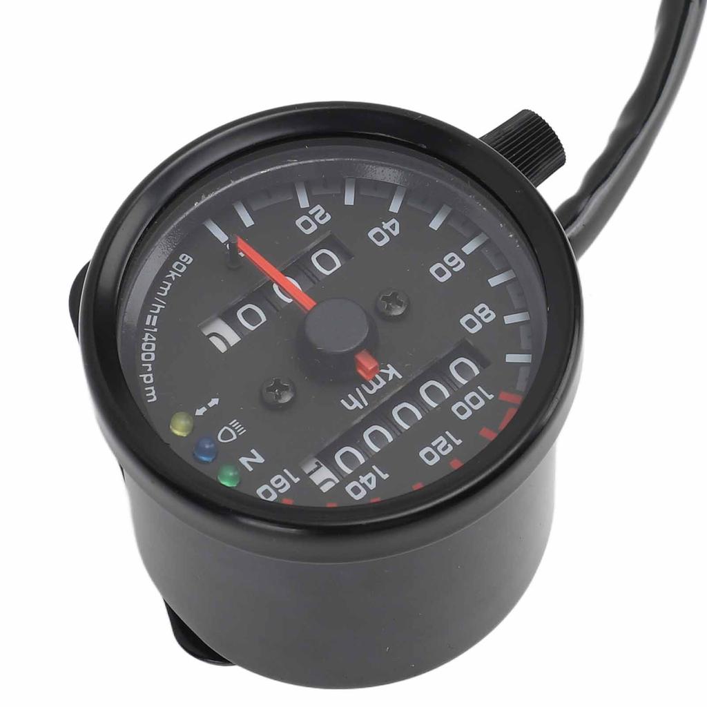 Motorcycle Speedometer Rugged Highly Accurate Reliable Motorbike Speed Gauge for Most Motorbike Models
