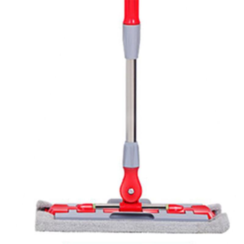 Thickened Dual-purpose Mop Detachable and Washable Mop Flat Mop with Stainless Steel Handle and Reusable Washable Mops Cloths