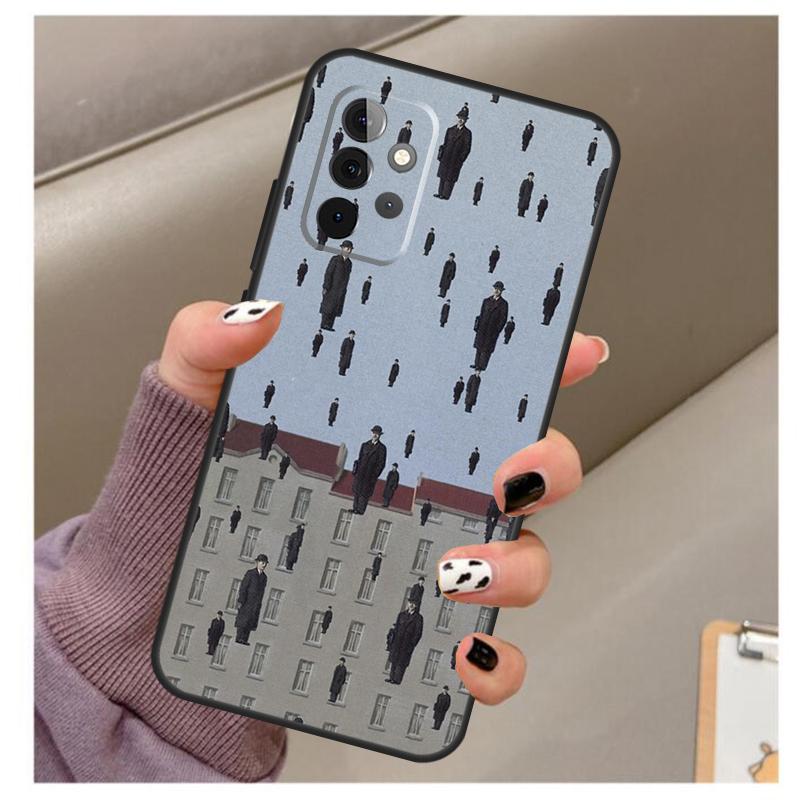 Rene Magritte Art Case For Samsung Galaxy A56 A16 A26 A36 A06 A52 A53 A33 A13 A34 A54 A14 A15 A35 A55 A22 A32