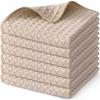 Olanly Kitchen Towels Premium Microfiber Waffle Weave Kitchen Cleaning Rags Ultra Absorbent Dish Towel Reusable Daily Dish Cloth
