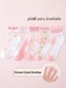 5 Pairs of Breathable Mesh Mid-Calf Lace Socks for Baby Girls - Perfect for Spring/Autumn