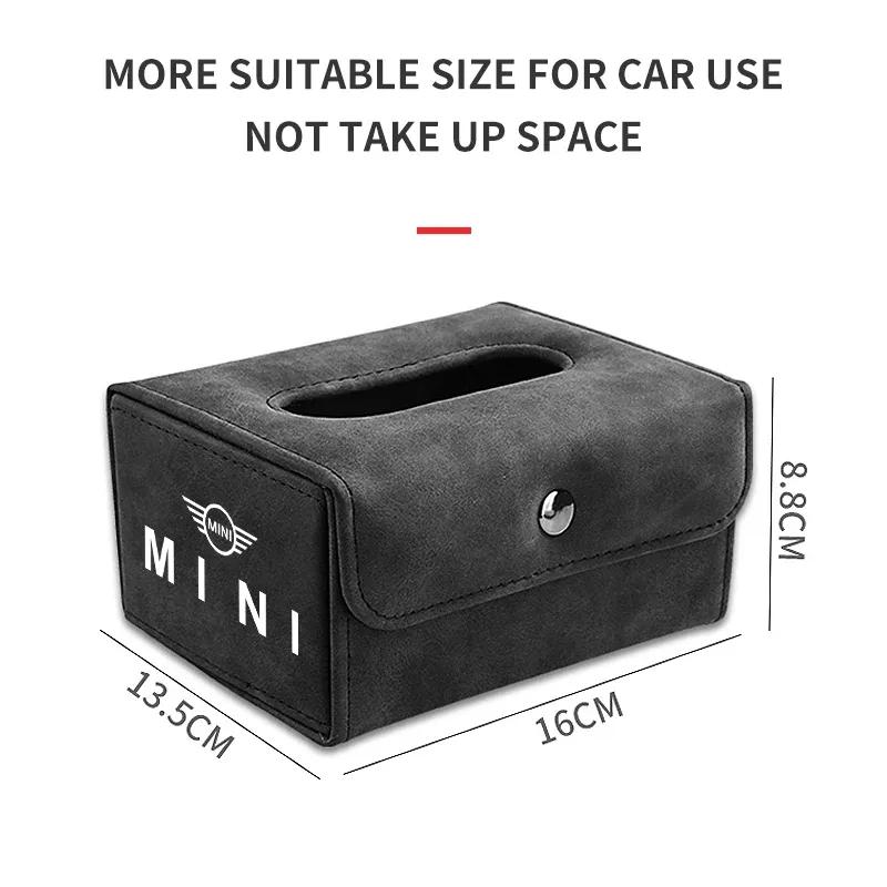 Auto Sonnenblende Rücksitz Taschentuchbox Befestigungsriemen Auto Zubehör für BMW MINI F55 F56 R60 R59 R58 WORKS One Cooper JCW R57 R56 R55