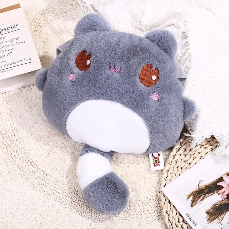 Electric Plush Hot Water Bottle: Washable, Cute Warm Baby Compress Bag & Hand Warmer