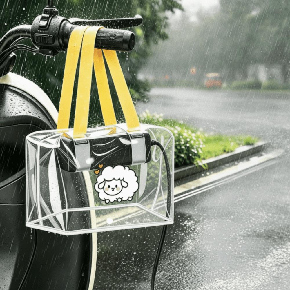 Dustproof Electric Scooter Charger Pouch Thicken Plug Socket Protection Organizer Storage
