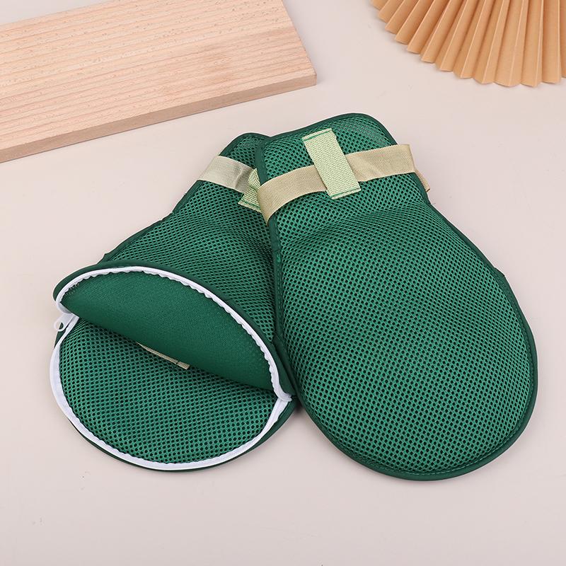 Green Medical Restraint Glove Detachable Bedridden Patient Anti Fall Hand Constraint Protector Elderly Anti Scratch Fixed Glove