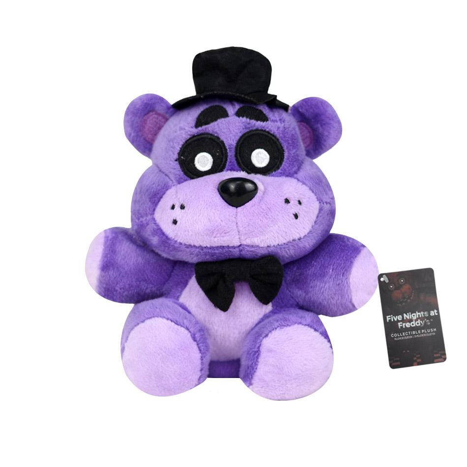 Nejnovější Five Night At Freddy Fnaf Roztomilá plyšová hračka Panenka Medvídek Bonnie Liška Kreslené plyšové panenky Hračky Freddy Navrženo Pro Děti Fanoušky