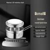 Lianmei 304 Stainless Steel Round Lunch Box