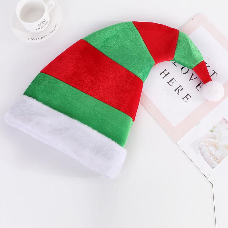 

Christmas Hat Decorations Stripes Funny Red Pants Hat Adult Classic Christmas Hat Festival Party Atmosphere Dress Up 1pcs