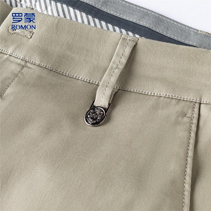 ROMON Men's Lyocell Blend Breathable Casual Pants