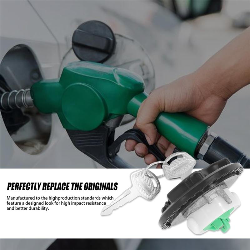 ABLZ-Car Fuel Tank Cap Replacement For Fiat 500 500C Ducato Punto Jumper Bipper Boxer Lockable Fuel Tank Covers 247601 1740017AG