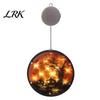 Warm Copper Wire String Light Halloween Window Decor Light, Battery Powered Ghost Pumpkin Fairy Lightweight Plastic Party Prop Lantern for Party,