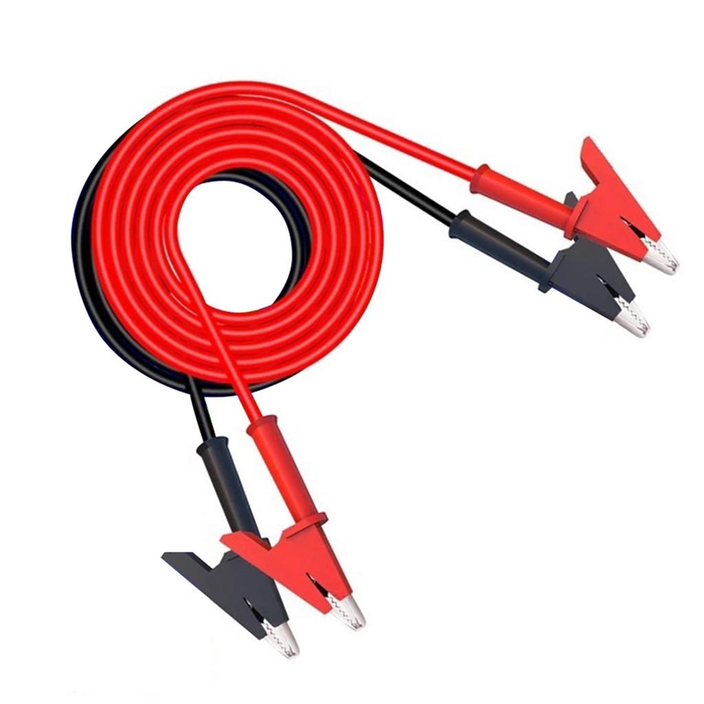 Rubber Insulation Cover 1000V 15A Test Leads Crocodile Clips Test Leads