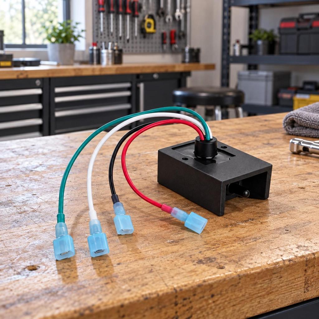 Liftgate Switch Space-Saving for Commercial Vehicle Repair