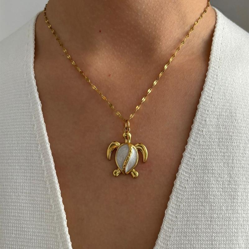 Ocean Theme Adjustable Pendant Necklace Kids Neck Jewelry Kids Fashion Neck Jewelry Perfect for Daily and Party Use