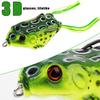 Artificial Bass Fishing Lures Frog Crankbait Bass Soft Swimbait Lures Wit Fishing Hooks Fishing Bait