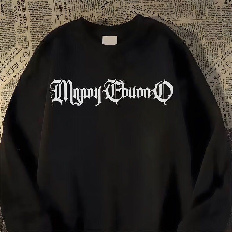 Unisex Fluorescencyjna Zielona Bluza z Okrągłym Dekoltem, Jesień/Zima Gruba Luźna Bluza z Długim Rękawem