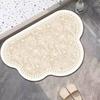 Diatom mud floor mat bathroom toilet toilet entry door water absorption quick drying non-slip foot pad entry door carpet