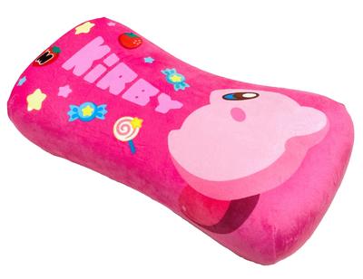MORIPiLO Dream Land Memory Foam-Kissen, 16 x 33 x 8 cm, Taillenstütze, Rückenlehnenstütze, Stofftierkissen, Charakterwaren, Suikomi Pink Morishita 4621542